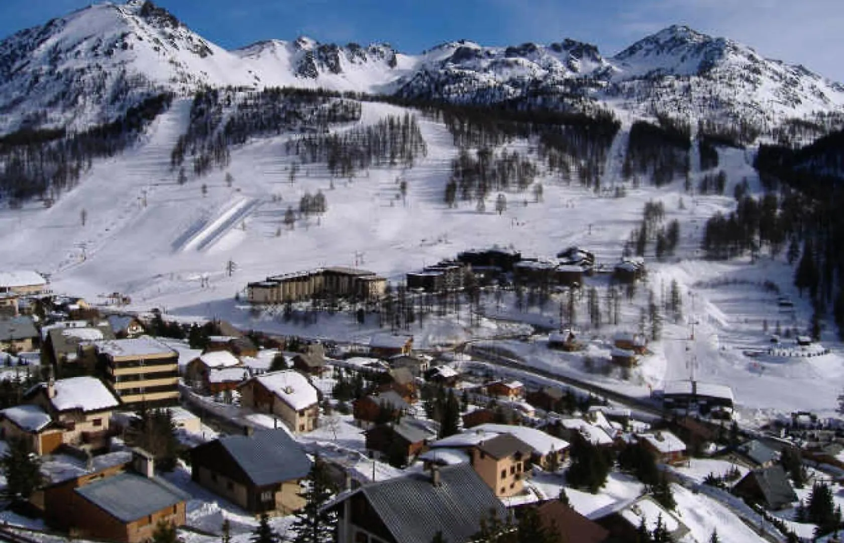 Residence Plein Soleil - Appartement Plein Sud Avec Superbe Vue, Balcon, Parking. Mae-9004 Montgenevre
