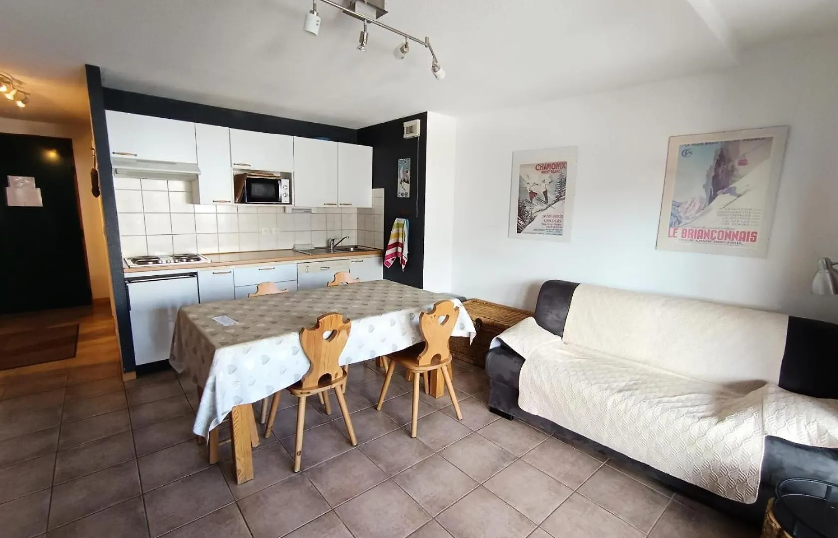 Residence Plein Soleil - Appartement Plein Sud Avec Superbe Vue, Balcon, Parking. Mae-9004 Montgenevre
